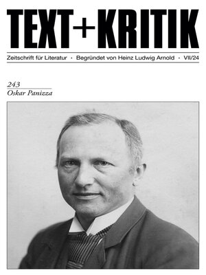 cover image of Oskar Panizza
